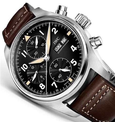 iwc pilot chrono replica|iwc pilot spitfire chronograph.